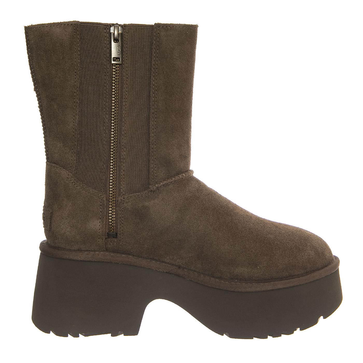 W New Heights Classic Twin Seam Hickory - Stivali Donna Marroni UGSNHCLTSHCK1158313W  UGG 