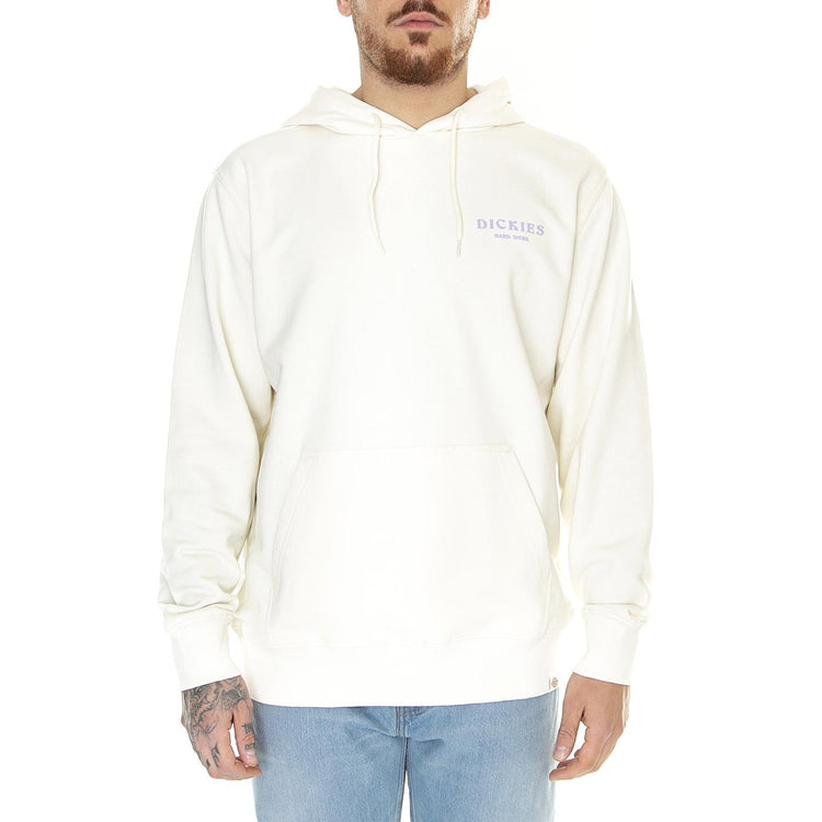 Oatfiled Cloud - Felpa con Cappuccio Uomo Bianca DK0A4Y6LC581  DICKIES 