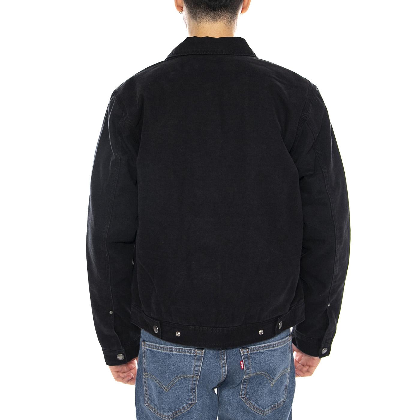 Thrasher x Dickies Jacket -- Giacca Uomo Nera DK0A88CEBLK1 . DICKIES 