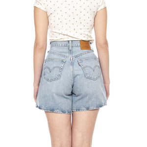 High Baggy Short - Snowing In LA - Bermuda Donna Denim Jeans Blu A9311 0000 LEVIS 