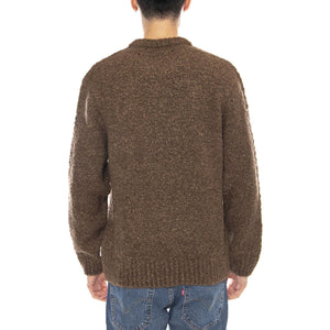 Dun Textured Sweater Taupe -- Maglione Uomo Marrone I034134. 3FC.67 EDWIN 