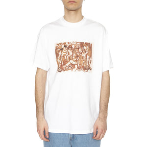 S/S Cai Arfon Bellis T-Shirt White - Maglietta Girocollo Uomo Bianca I034781.02XX  CARHARTT WIP 