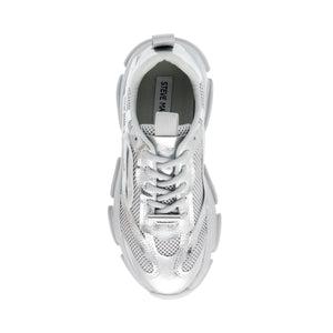 Possession Silver - Scarpe Stringate Profilo Basso Donna Argento SMPPOSSESSION-SIL  STEVE MADDEN 