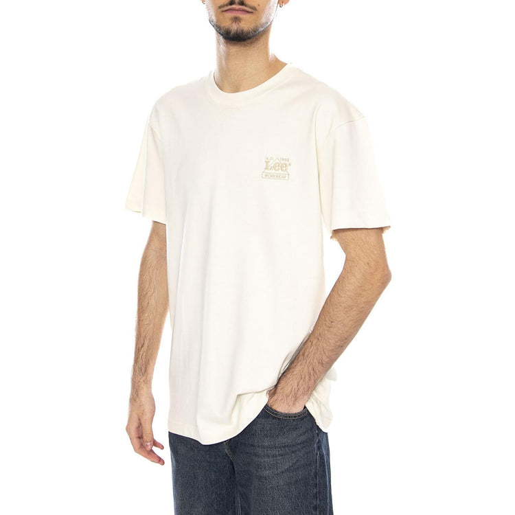 WW Essential Tee -- Maglietta Uomo Ecru 112370486 . LEE 