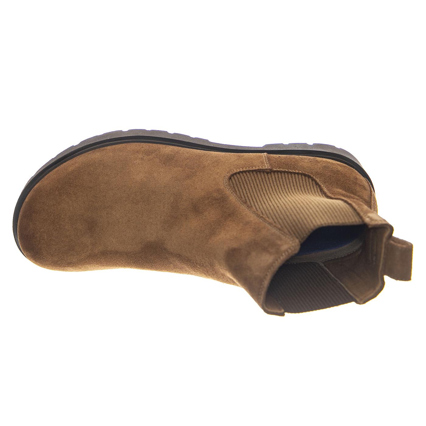 Highwood Slip On Mid N Dark Tea, Suede Leather - Stivaletti Uomo Marroni Birkenstock 1030115 . BIRKENSTOCK 