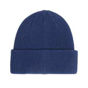 Bold Organic Beanie Academy Navy - Cappellino in Maglia Blu 100030170 ANV OBEY 