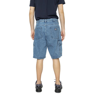 Bigwig Baggy Denim Cargo Short Light Indigo - Bermuda Uomo Blu 172100085-LIN  OBEY 