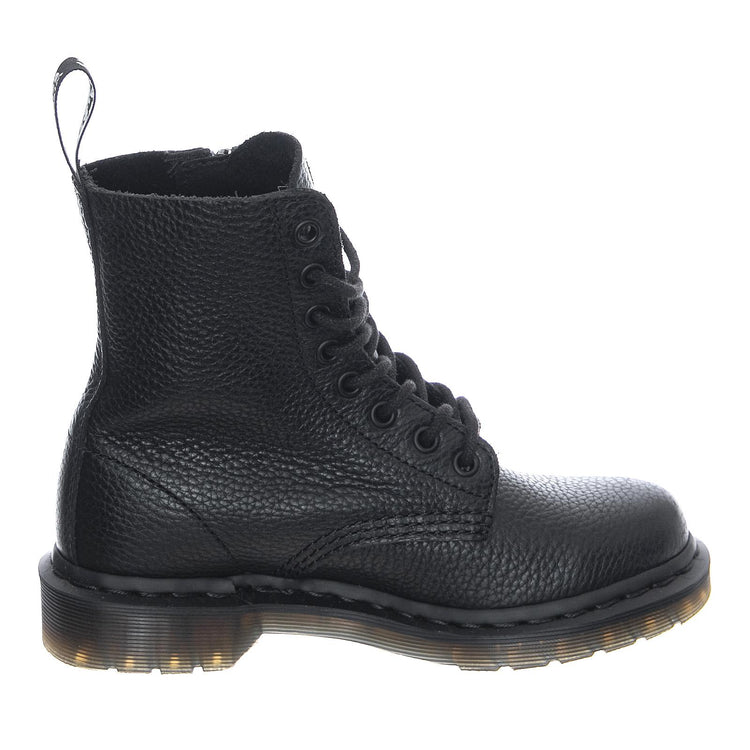 Pascal Wanama Zip Boots - Aunt Sally Black - Stivali Donna Neri DMSPASCZBKAS22008001  DR.MARTENS 