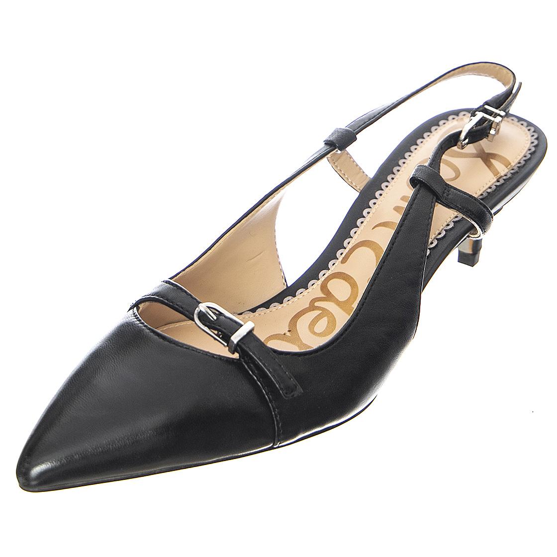  SE-DENIA BLK LEATHER  SAM EDELMAN 