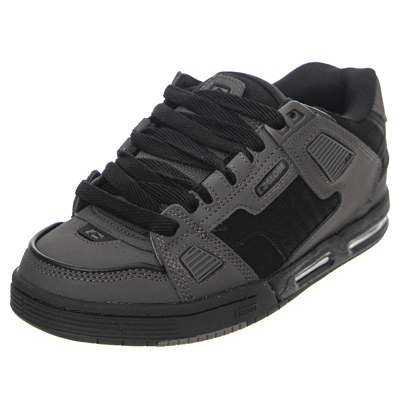 Sabre Black / Gunmetal - Scarpe Stringate Profilo Basso Uomo Nere GBSABR-20260  GLOBE 