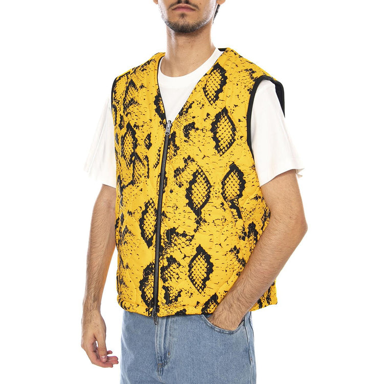 Raw Instinct Vest - Giacca Smanicata Uomo Nera / Multicolore VN000R8Z BLK1 VANS 