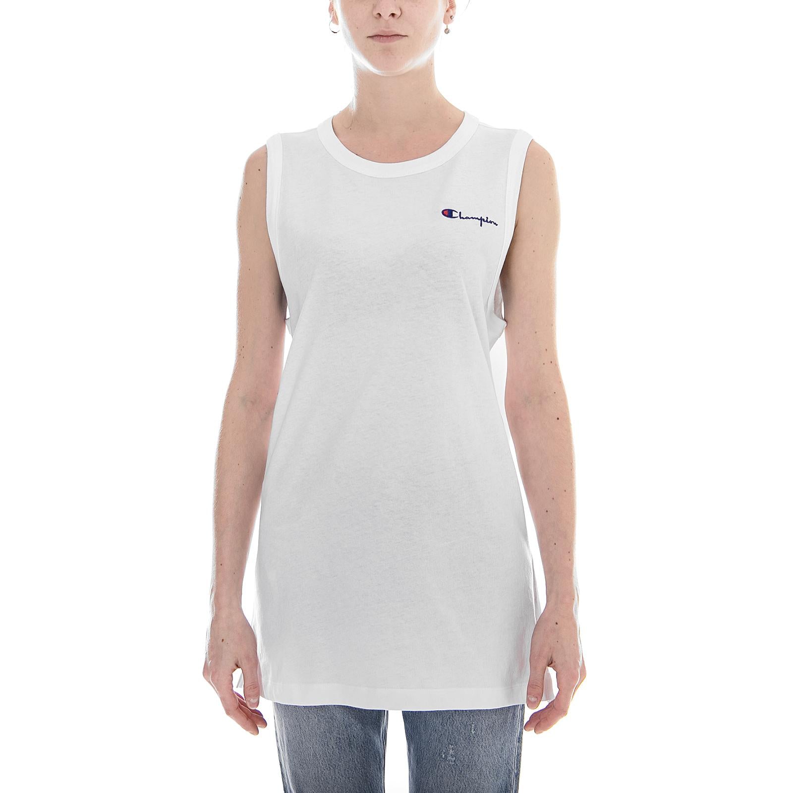 Maxi Tank Top T-Shirt WHT 110476-WW001  CHAMPION 