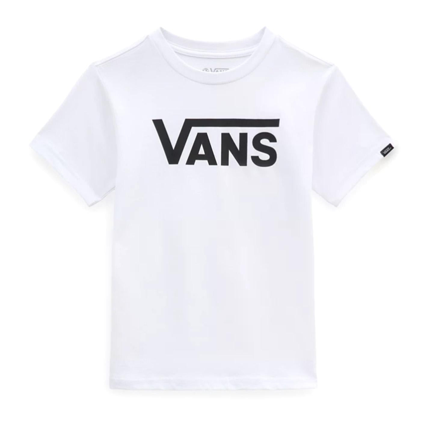 By Vans Classic Kids White / Black - Maglietta Girocollo Bambini Bianca VN0A3W76YB21  VANS 