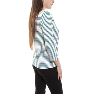 VENDELA L/S TEE PARIS GREEN 141720150-848  MINIMUM 