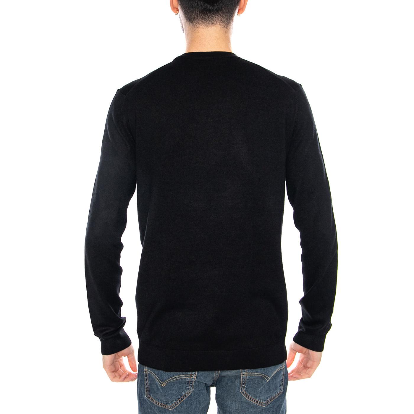 Onswyler Life Reg 14 LS Crewknit Noos Black - Maglione Girocollo Uomo Nero 22020088 BLK ONLY & SONS 