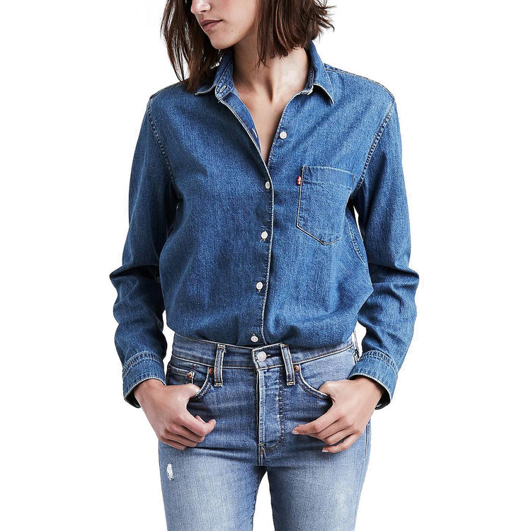 SIDNEY ONE POCKET BOYFRIEN MEDIUM AUTHENTIC X 26677-0049  LEVIS 