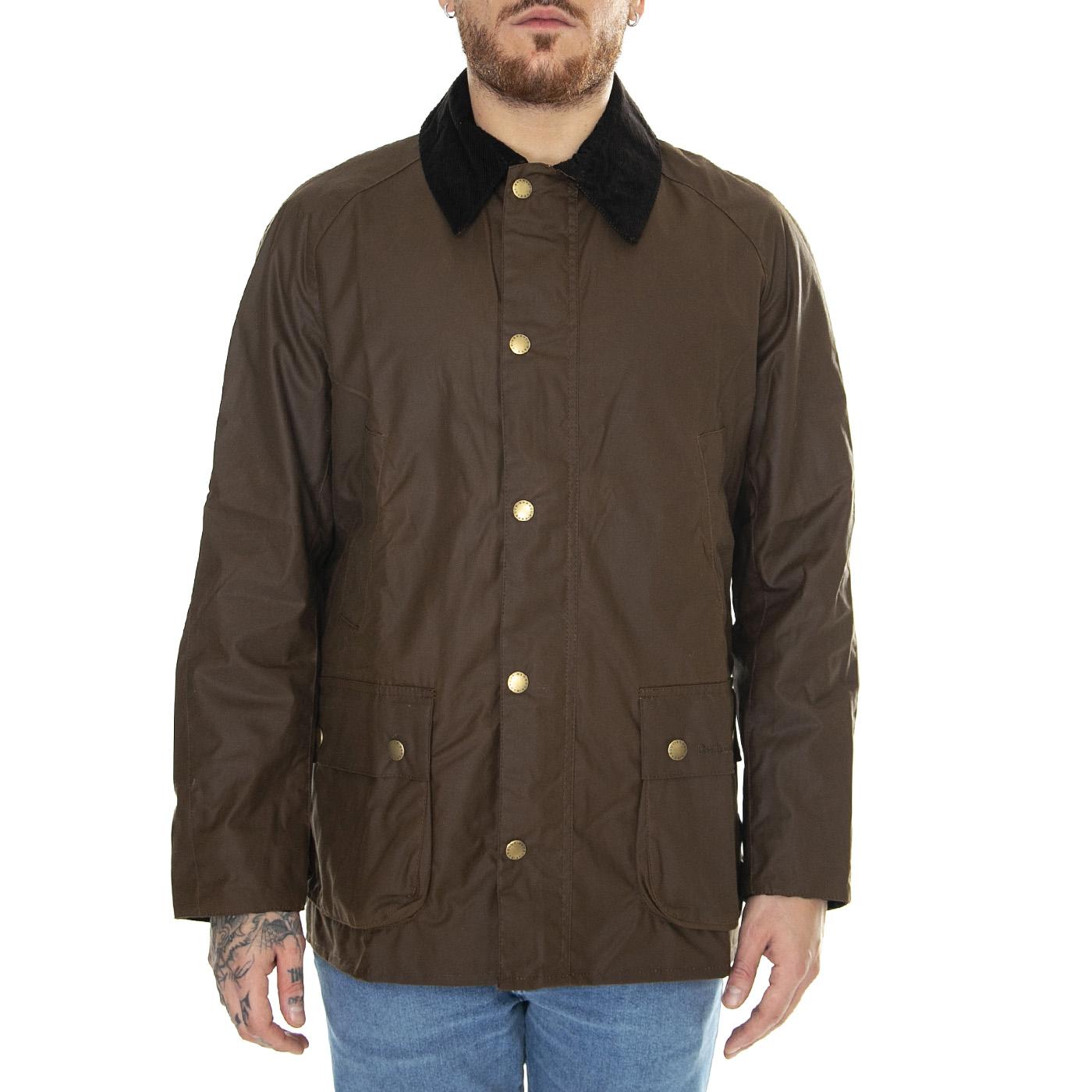 Ashby Wax Jacket Bark - Giacca Invernale Uomo Marrone MWX0339-BR31  BARBOUR 