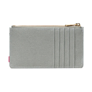 Charlie Cardholder Seagrass White Stitch - Portacarte Grande Verde 30070 06110 HERSCHEL 