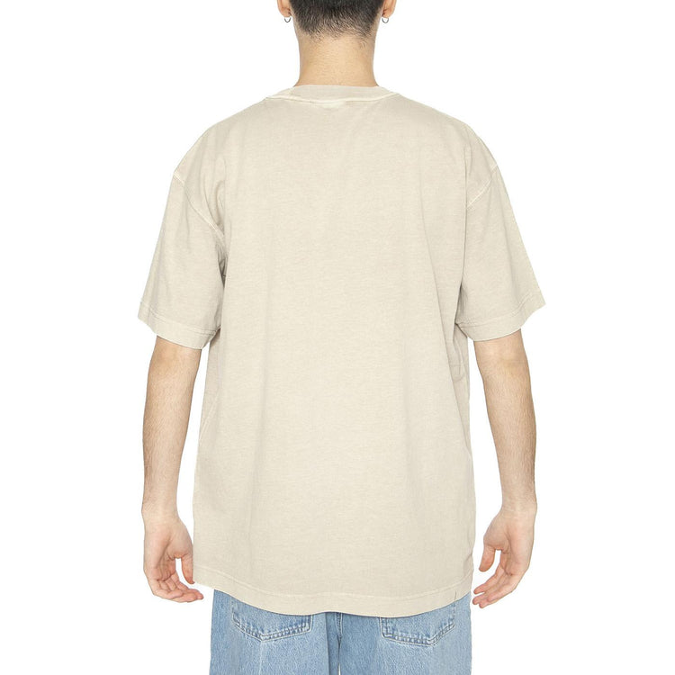S/S Nelson T-Shirt Fleur De Sel - Maglietta Girocollo Uomo Beige I029949.2LPGD  CARHARTT WIP 