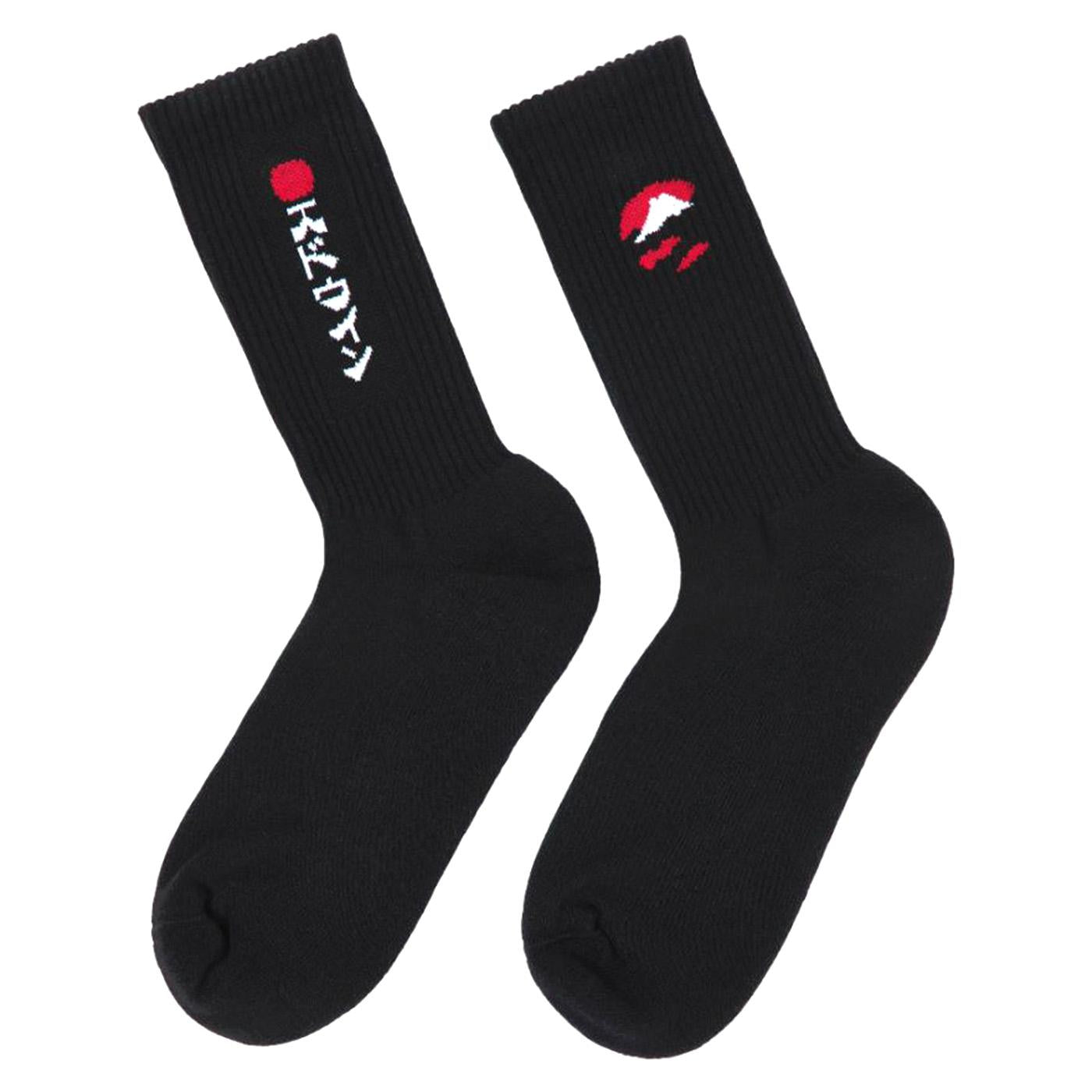 Kamifuji Sock Black - Calzini Neri I032679.89.67.-89.67  EDWIN 