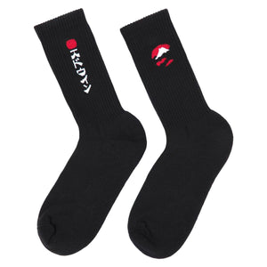 Kamifuji Sock Black - Calzini Neri I032679.89.67.-89.67  EDWIN 