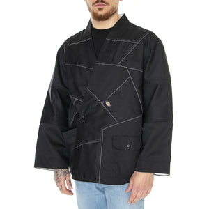 Shinichiro LS Work Shirt Black - Camicia Uomo Nera DK0A4YUOBLK1  DICKIES 