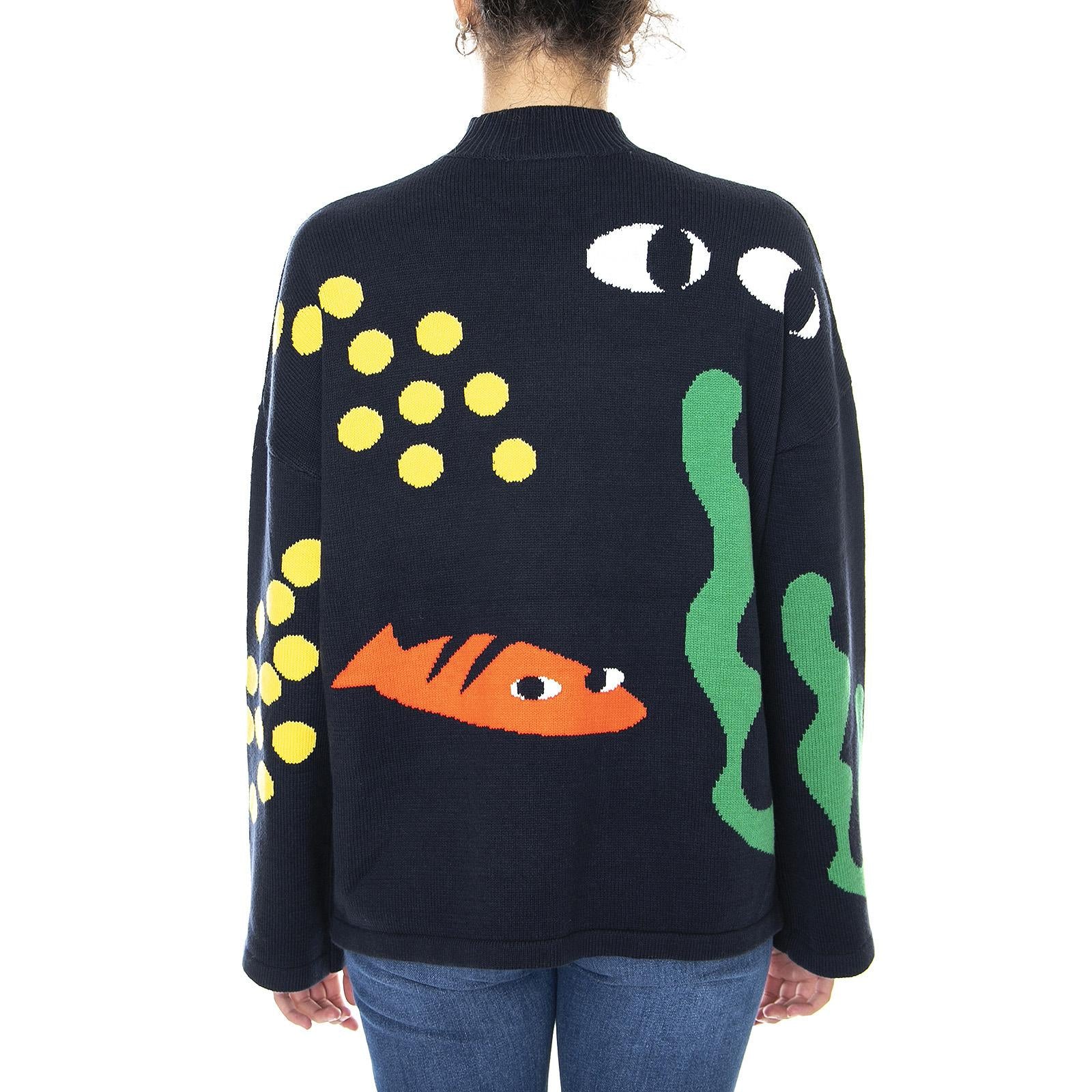  LOW50069PET-NAVY/MULTU  LAZY OAF 