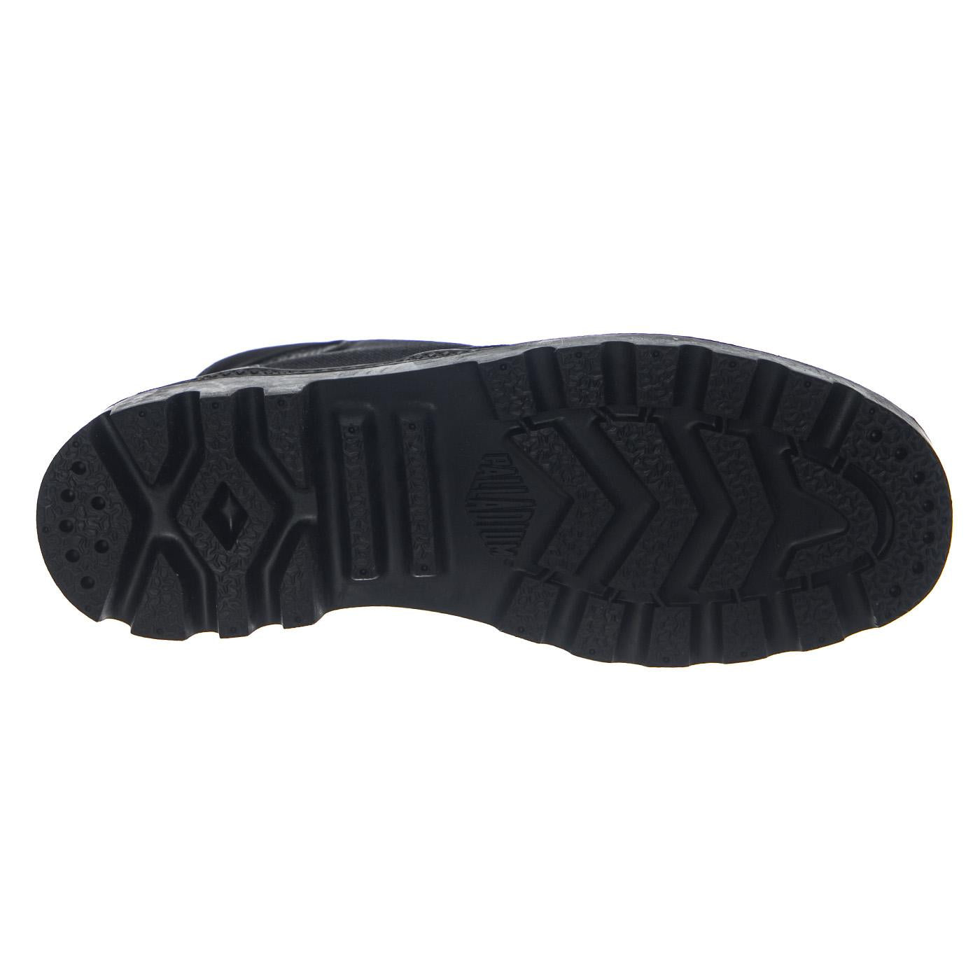 Pampa Hi Black/Black -- Scarpe Tela Alte Nere Donna PAS92352-060-M . PALLADIUM 