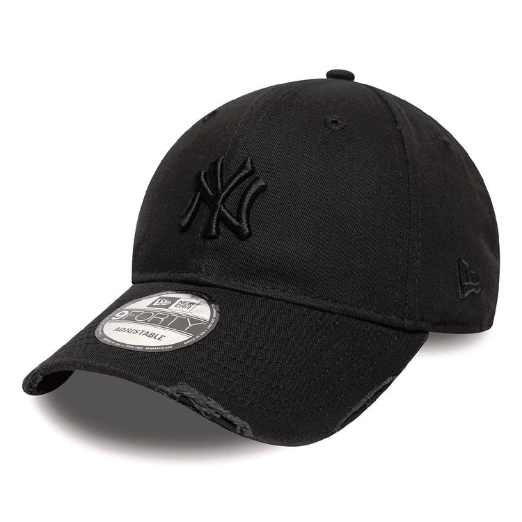 Wash Distress 9FORTY® New York Yankees - Cappellino Nero 60771831 BLK NEW ERA 