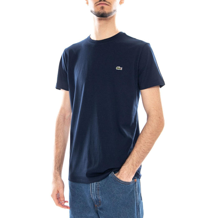T-Shirt - Maglietta Girocollo Lacoste Uomo Blu TH6709 166 LACOSTE 