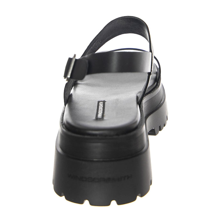 W' Tasty Black Pigment Sandals - Sandali Donna Neri WSSTASTY-BLK  WINDSOR SMITH 