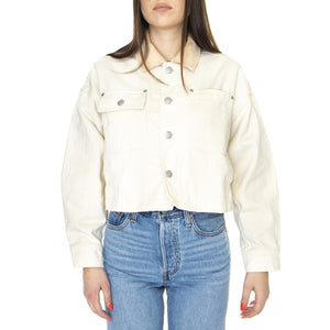 Trudy Work Jacket Unbleached - Giacca Estiva Donna Beige 221160035-UBL  OBEY 