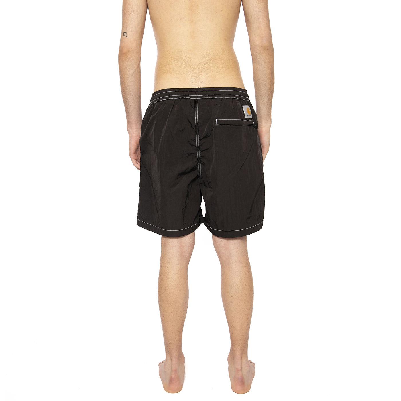 Canby Swim Trunks Black / White - Costume da Bagno Uomo Nero I034570.0D2XX  CARHARTT WIP 