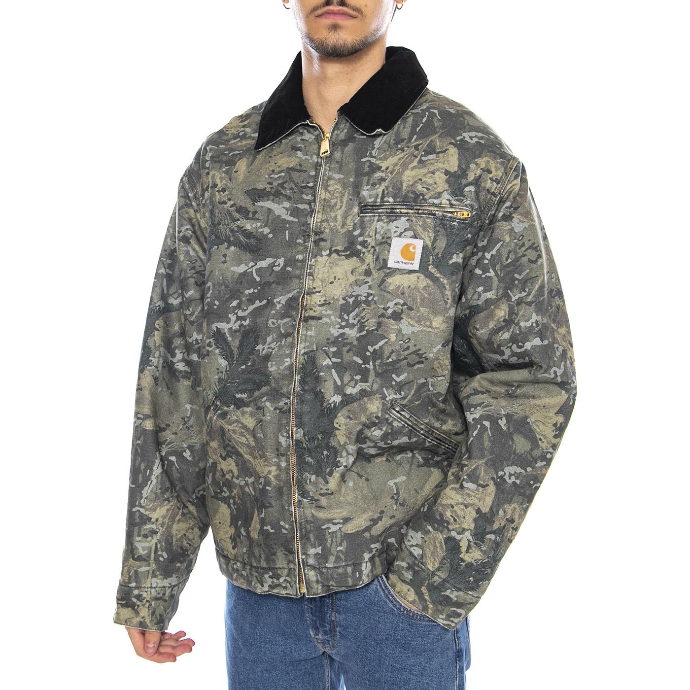 Og Detroit Jacket Camo Combi, Green / Black - Giacca Uomo Multicolore I035614.3BL06 . CARHARTT WIP 