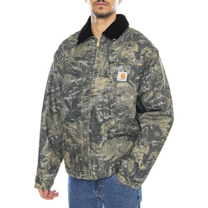 Og Detroit Jacket Camo Combi, Green / Black - Giacca Uomo Multicolore I035614.3BL06 . CARHARTT WIP 