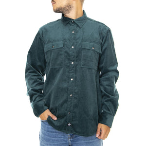 Ivel Shirt - Forest Green - Camicia Uomo Verde 05 200357-FT . DICKIES 