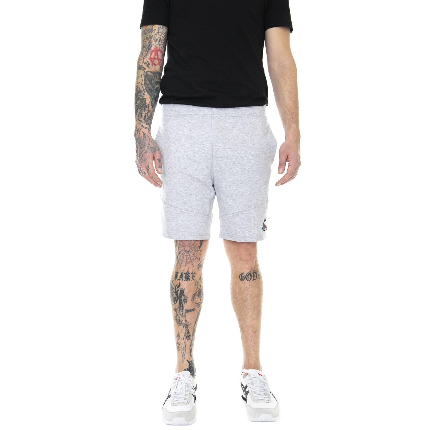 ESS Short Regular N1 M Gris Chiné Clair - Bermuda Uomo Grigi 2310354-GCC  LE COQ SPORTIF 