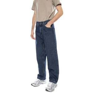 Brandon Pant - Pantaloni Denim Jeans Uomo Blu I035893 0106 CARHARTT WIP 