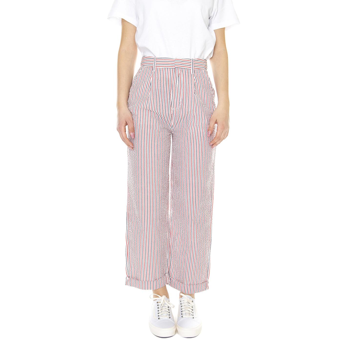 W' Victory Trouser Pant Stripe - Pantaloni Donna Multicolore 4227-STRIP  BRIXTON 
