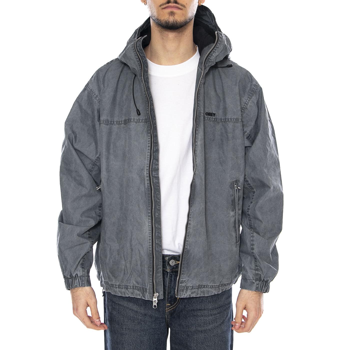 Obey Highland Jacket -- Giacca Uomo Pigment Anthracite Grigia 121800589 AHR OBEY 