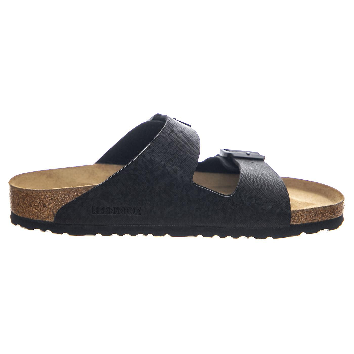 Arizona Bs Saffiano Black - Sandali Uomo Neri 1026425  BIRKENSTOCK 