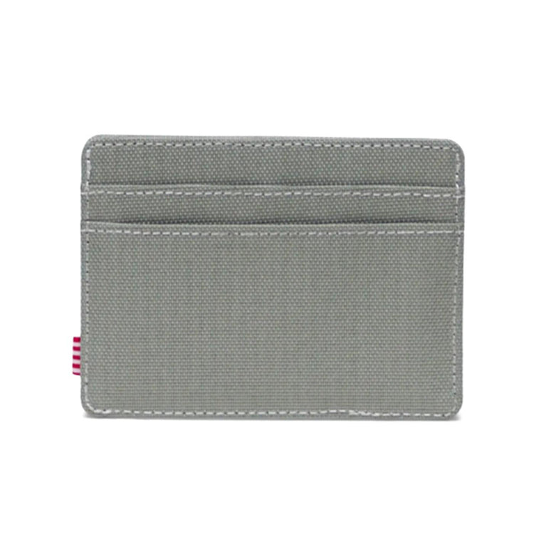 Charlie Cardholder Seagrass / White Stitch - Portacarte Verde 30065-06110-OS  HERSCHEL 
