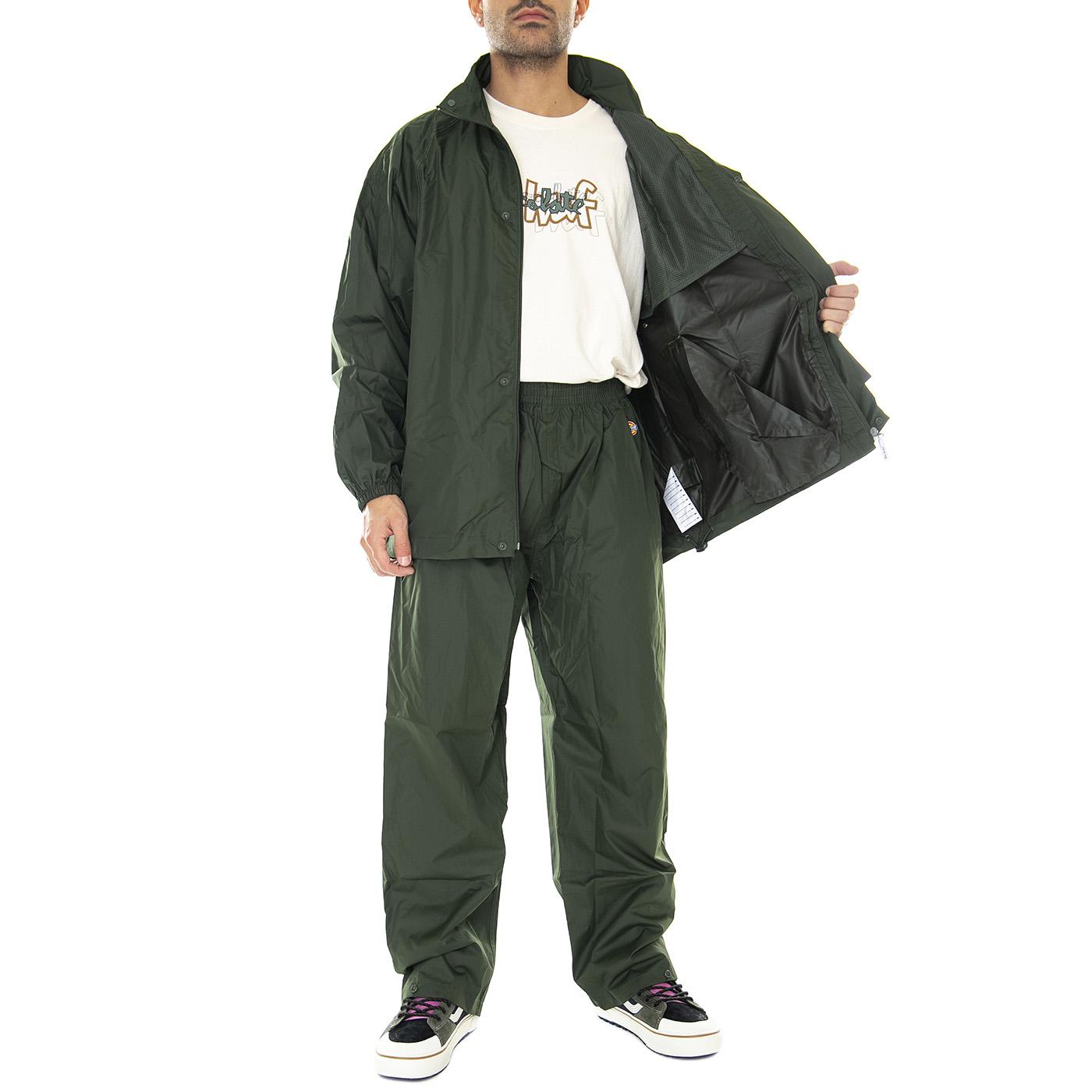 AWT Waterproof Suit Dark Green - Giacca Invernale Uomo Verde DK0A4XT7B421  DICKIES 