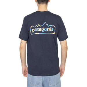 M's Unity Fitz Responsibili-Tee NENA - Maglietta Girocollo Uomo Blu 37768-NENA  PATAGONIA 