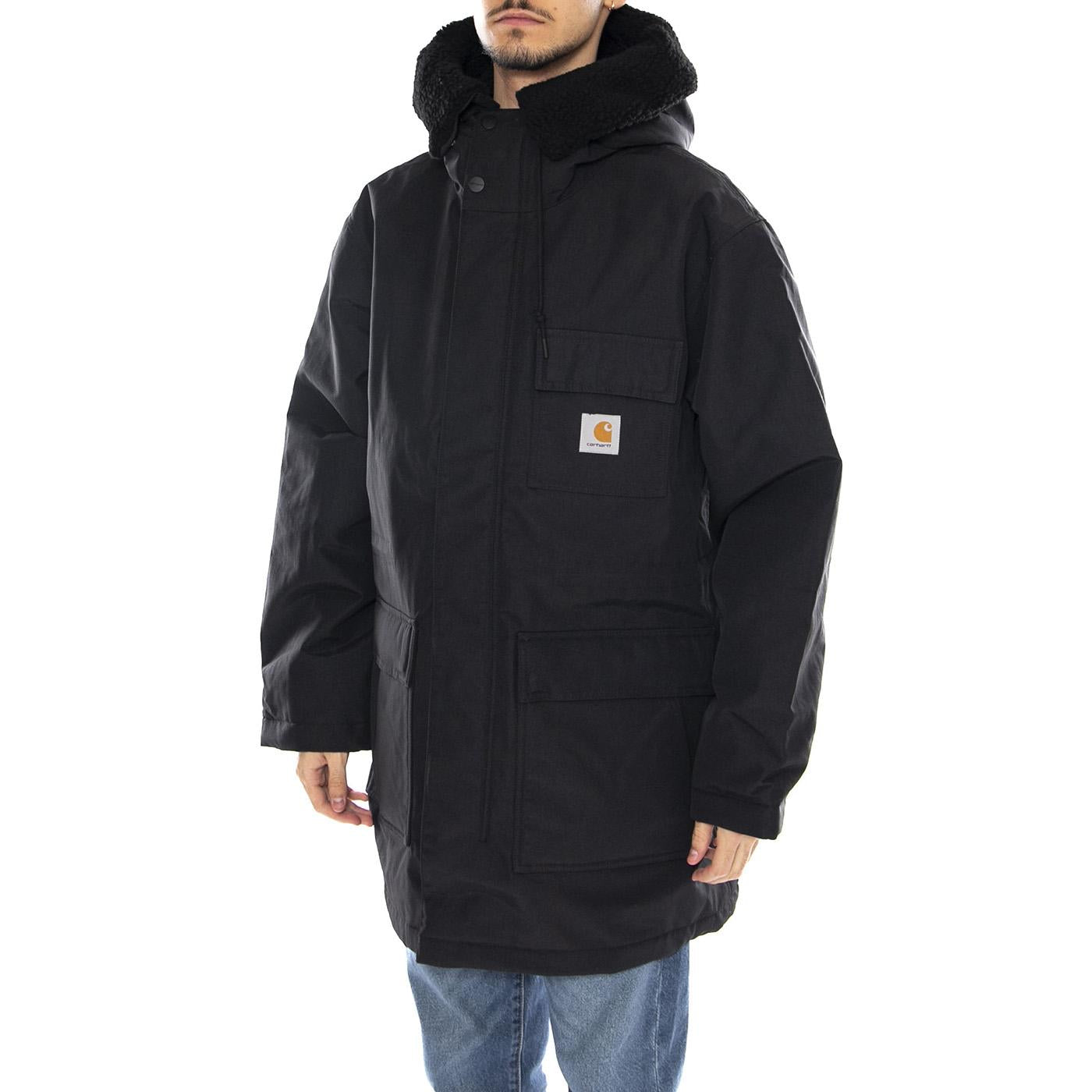 Siberia Parka Black -- Parka Uomo Nero I035365.89XX . CARHARTT WIP 