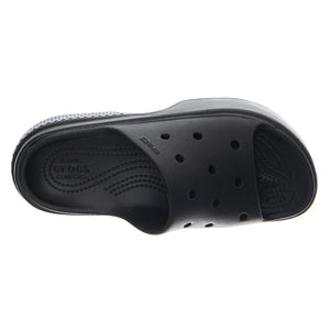 Stomp Slide Black - Sandali Donna Neri CR.209346-BLK  CROCS 