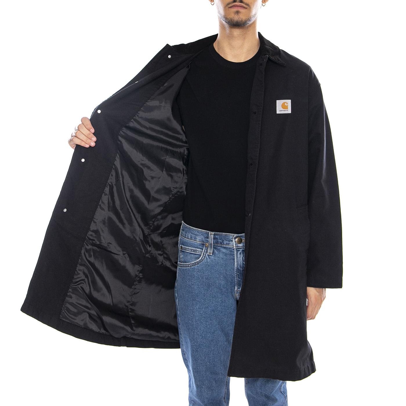 Webster Coat Black - Giacca Uomo Nera I035618.00E02  CARHARTT WIP 