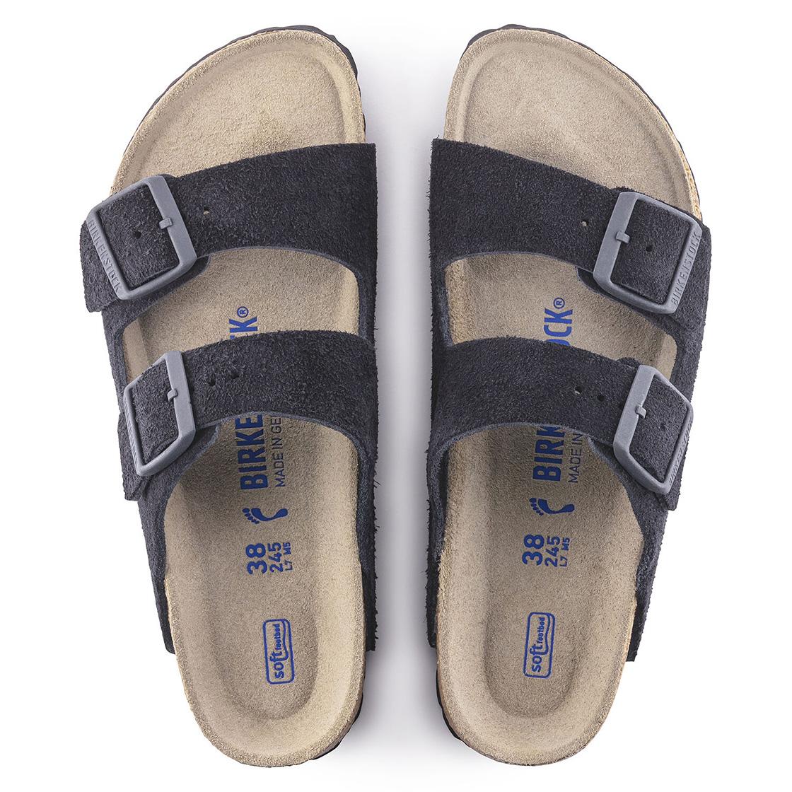 Arizona SFB - Sandali Uomo Blu / Midnight - Calzata Regolare 1020716  BIRKENSTOCK 