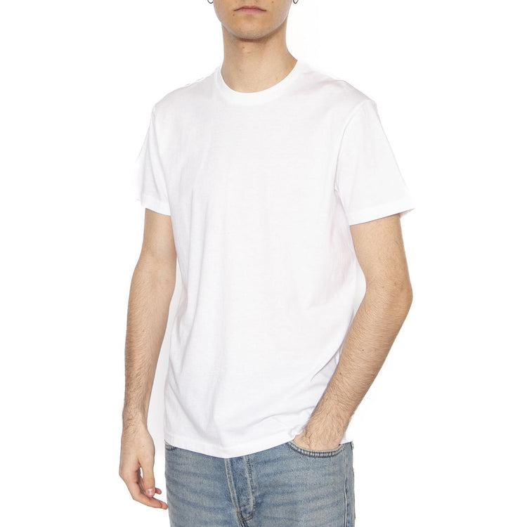 Twin Pack Crew White - Maglietta Girocollo Uomo Bianca 112117015  LEE 