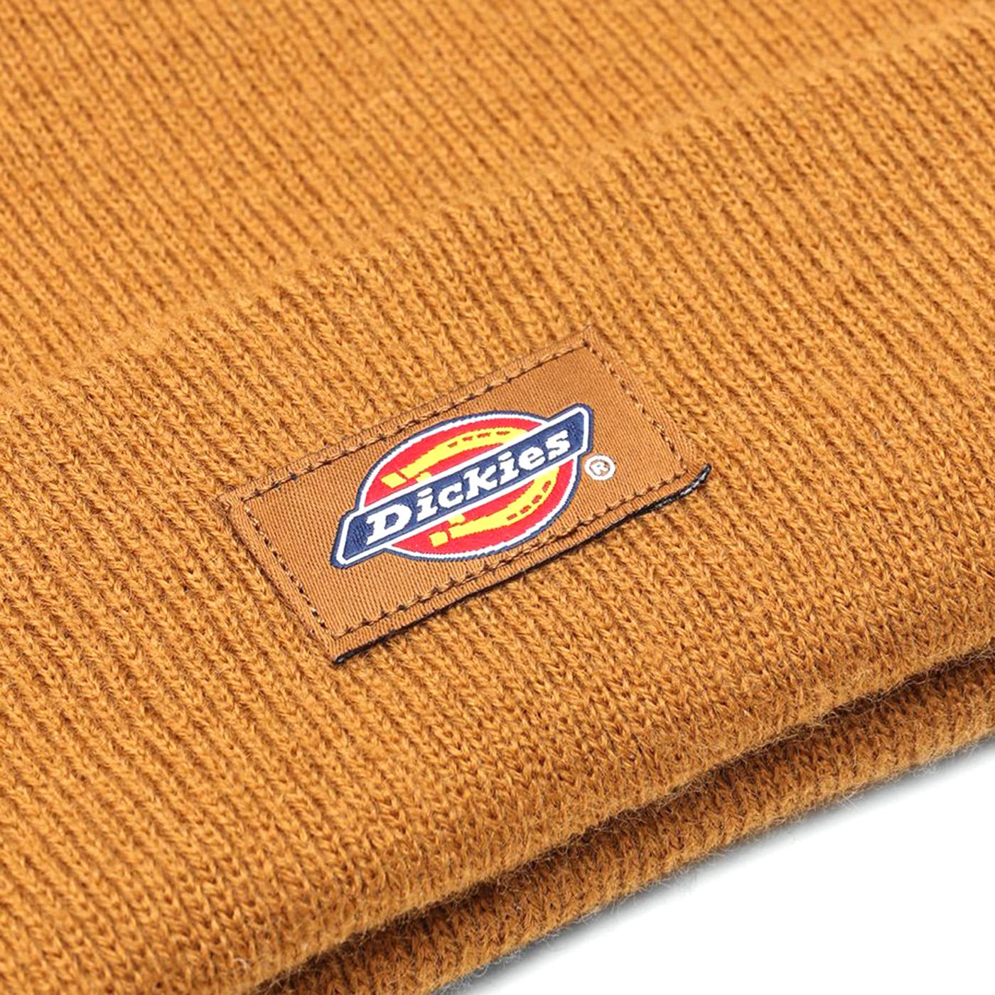 Gisland Beanie Brown Duck - Berretto Marrone con logo DK0A4X7KBD01  DICKIES 